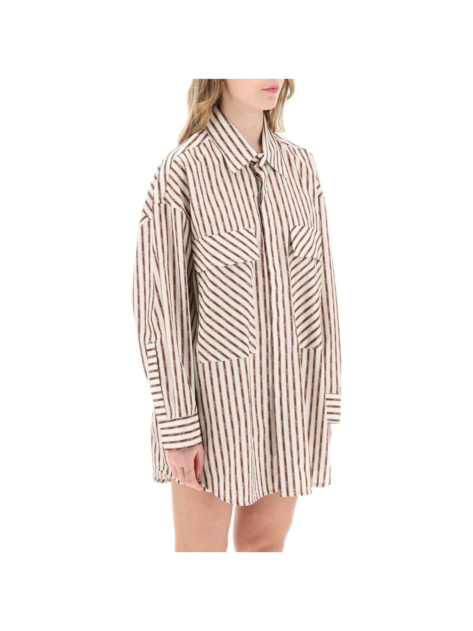 Striped Maxi Shirt
