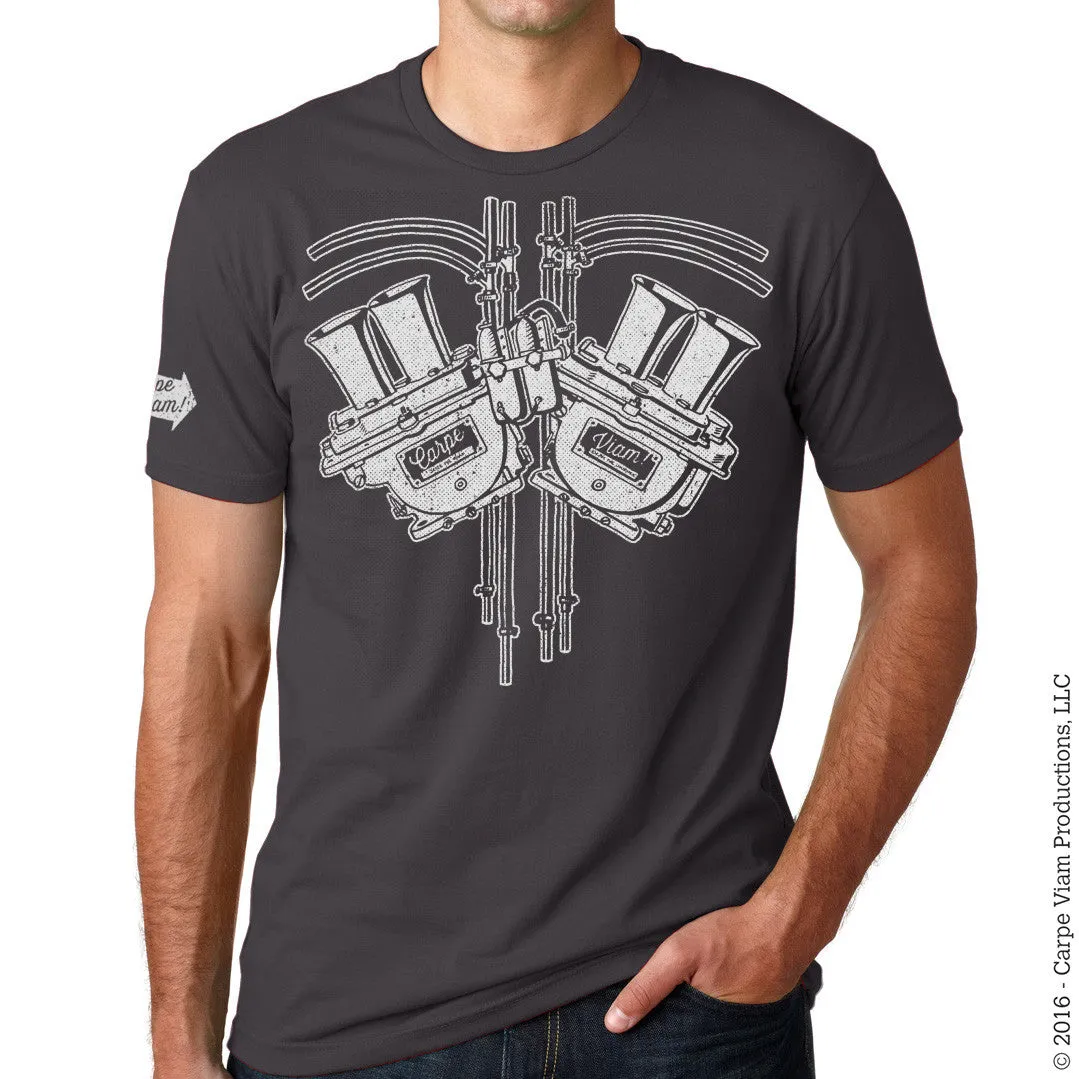 The "Petrolhead Respiratory System" T-shirt