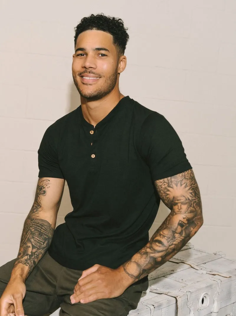 Top - Jackson Rowe Keats Henley Tee