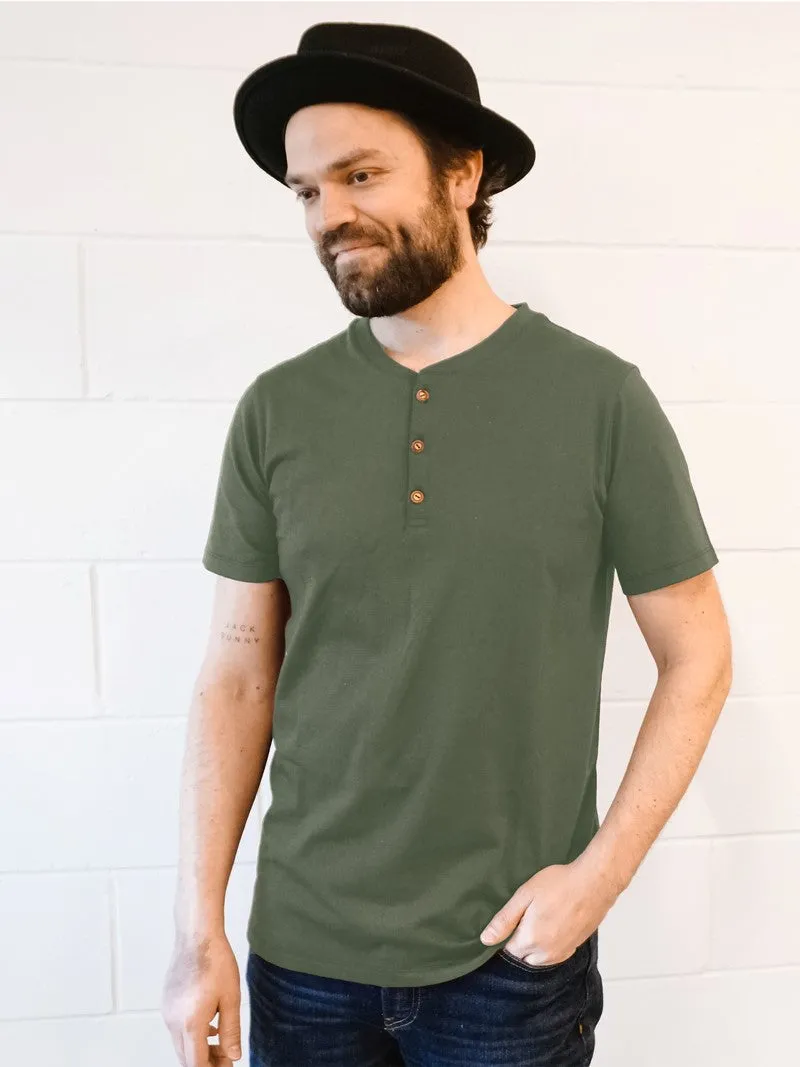 Top - Jackson Rowe Keats Henley Tee