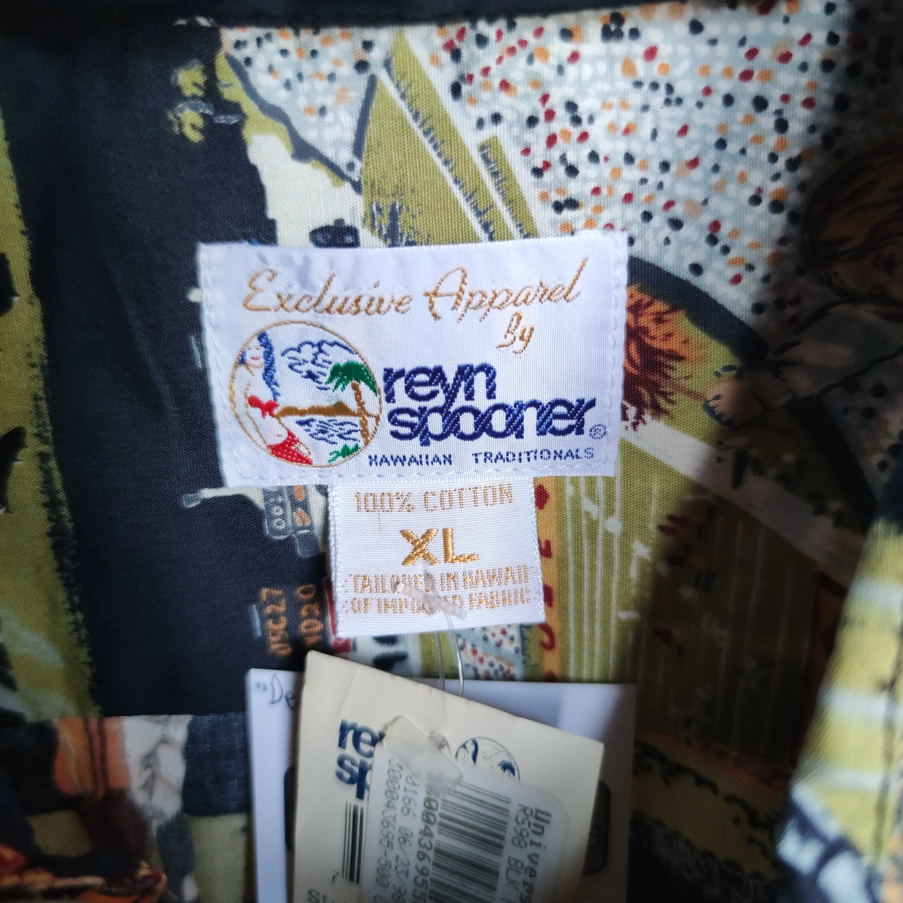 Vtg USC TROJANS NCAA Reyn Spooner Cotton Hawaiian Shirt XL (Deadstock)