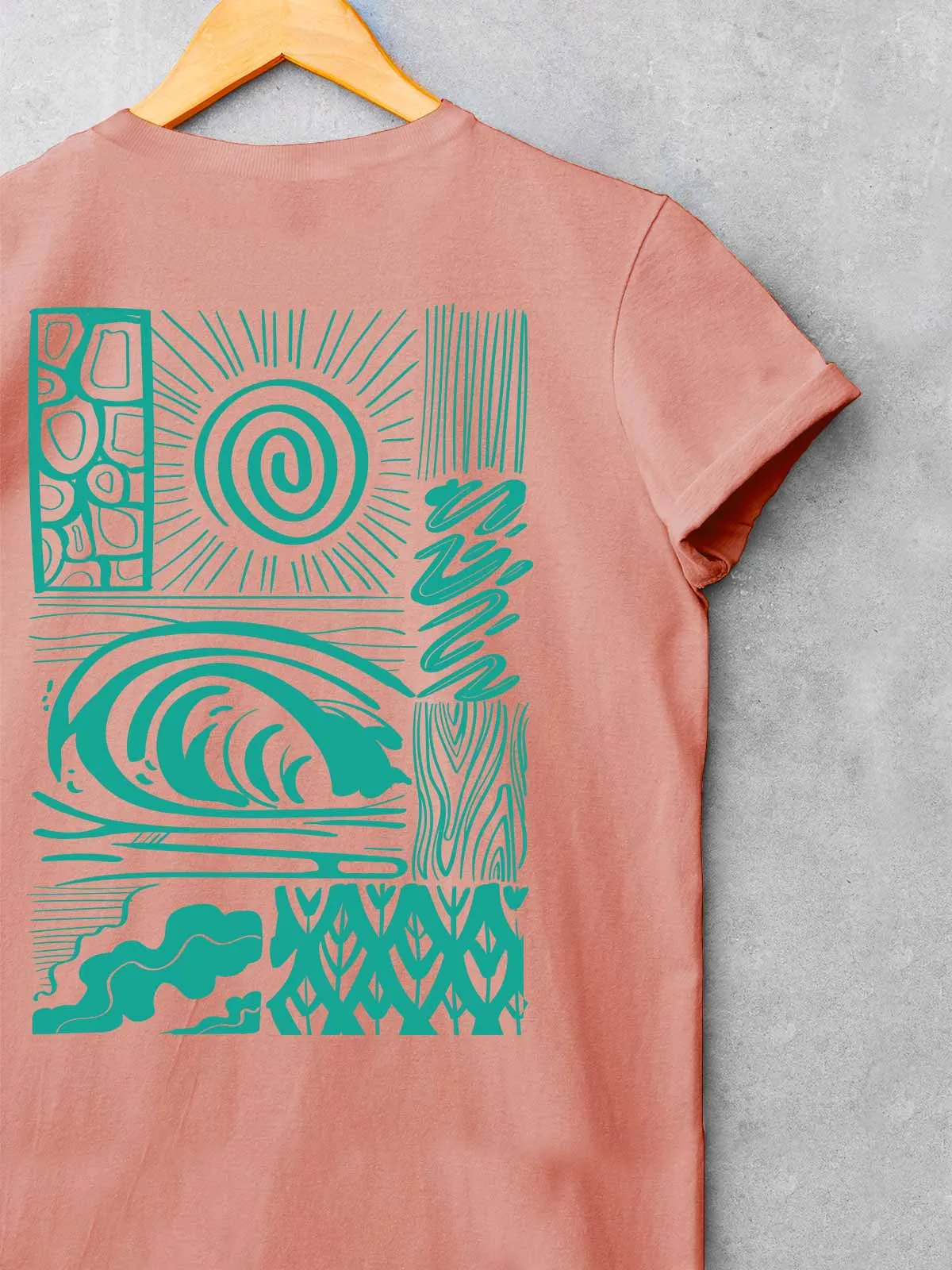 Wander | Backprint T shirt