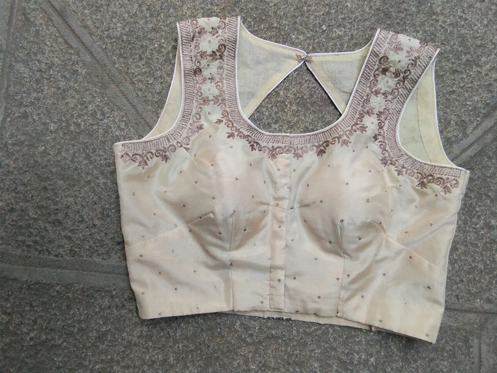 White Sleeveless