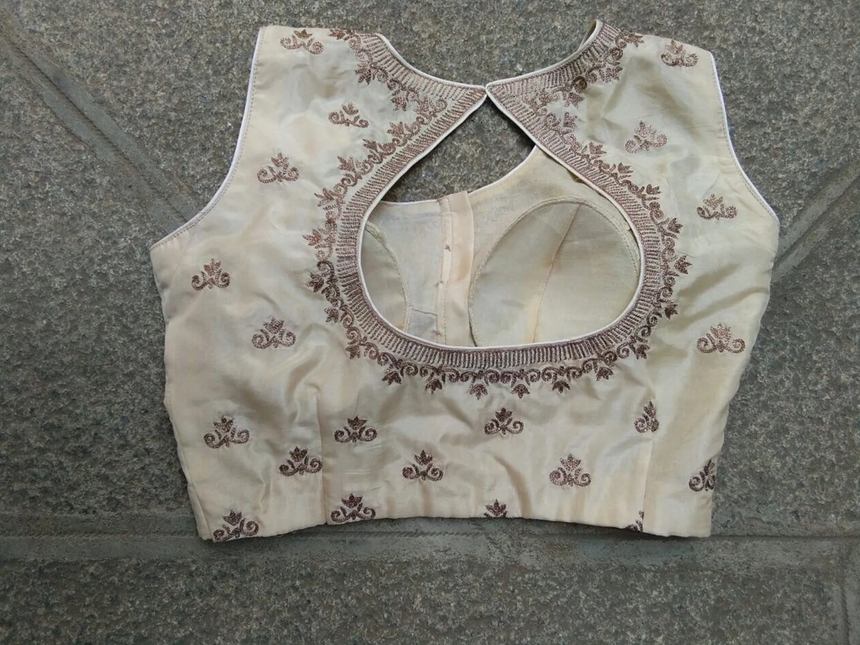 White Sleeveless
