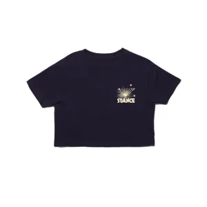 WOMEN'S SPARKLERS CROP T-SHIRT